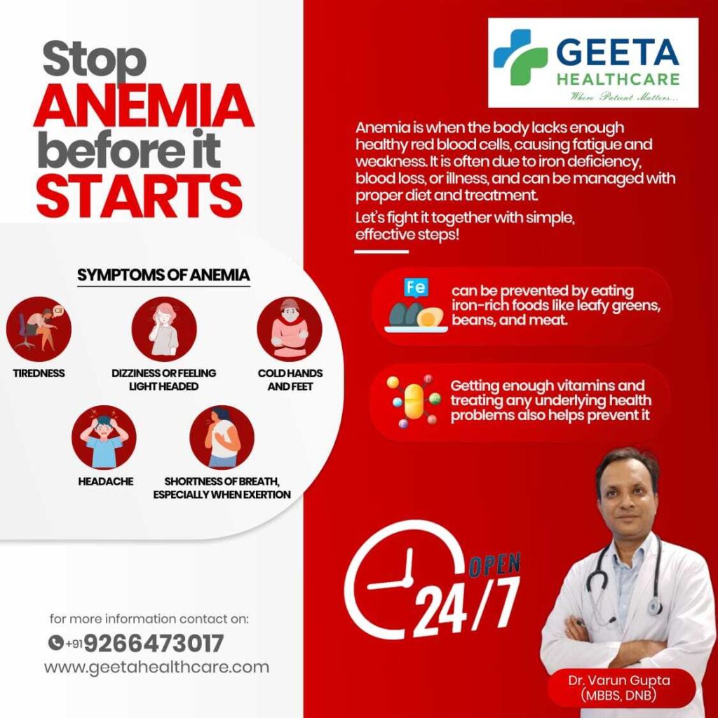 Stop anemia before It starts