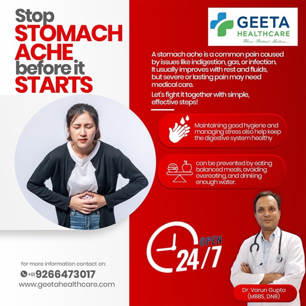 Stop stomach ache before It starts